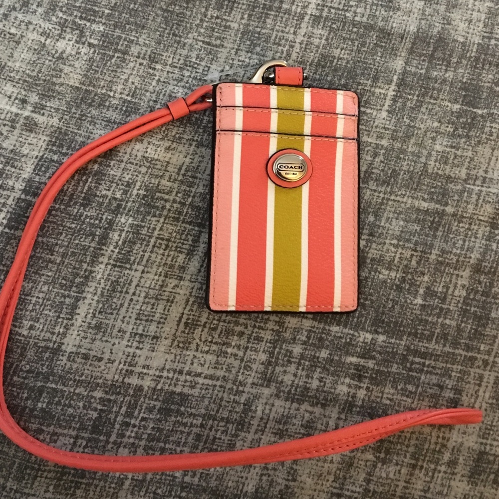 NWT COACH Lanyard